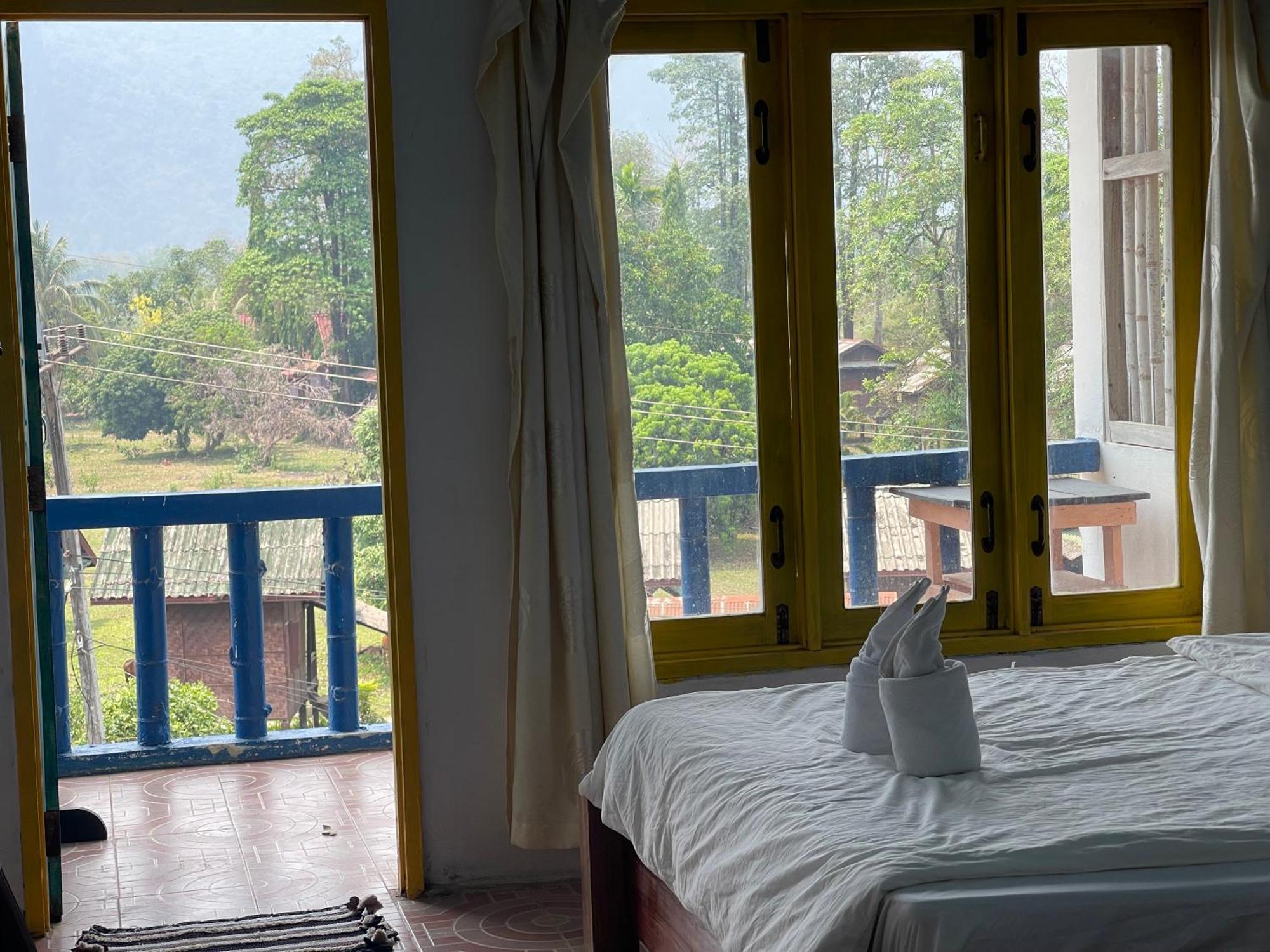 Blue Sunset Hostel Vang Vieng Exterior foto